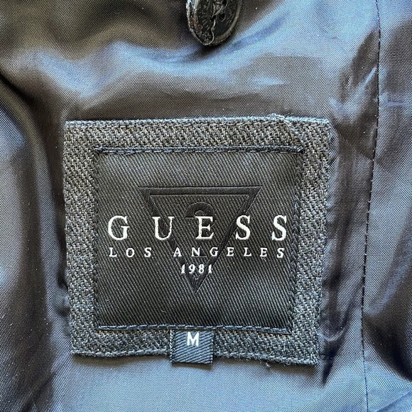 Grey Guess Blazer Hoodie - Picture 2 of 5